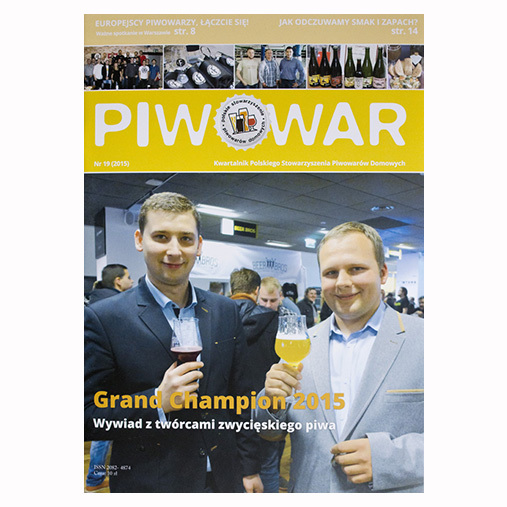 Piwowar - polski kwartalnik piwowarski - jesień 2015 (nr 19) 